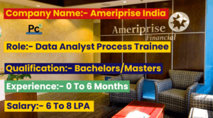 Ameriprise India Hiring Data Analysts 2024 | Apply for WFH (Hybrid) Job Vacancies
-prakashcareers.com