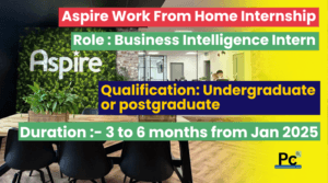 Business Intelligence Internship program | Work From Home (WFH) Hybrid | Apply Now-prakashcareers.com