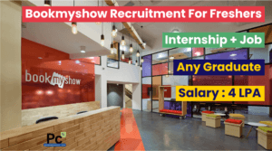 Bookmyshow Jobs 2025 | Trainee Roles Available | Apply for Bookmyshow Recruitment 2025
-prakashcareers.com