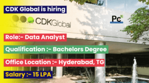 "CDK Global Hiring: Data Analyst Job Openings | Apply Now for Top Career Opportunities"
-prakashcareers.com
