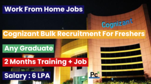 "Cognizant Jobs 2024 | Apply for Work From Home Opportunities at Cognizant"
-prakashcareers.com