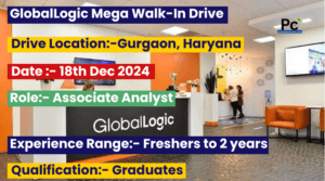 GlobalLogic Walk-In Drive 2024 | Freshers & Experienced Jobs - Apply Now
-prakashcareers.com
