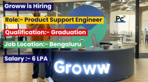 Join Groww as a Product Support Engineer 2024| Apply Now for an Exciting Career Opportunity
-prakashcareers.com