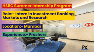 "HSBC Summer Internship 2024 | Kickstart Your Career with HSBC | Apply Now"
-prakashcareers.com