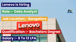 "Lenovo Hiring Data Analysts for Market Research | Apply Now for Exciting Opportunities!"
-prakashcareers.com