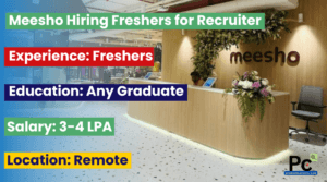 Meesho Work From Home Jobs 2024 | Freshers Hiring for Recruiter Role -prakashcareers.com