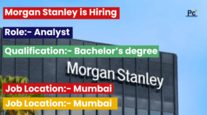 Morgan Stanley Recruitment 2024 Hiring Analyst for Expense & Wealth Management – Apply Now
-prakashcareers.com