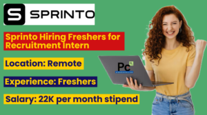 Sprinto Off Campus Recruitment 2024 | Hiring for Recruitment Internship Role
-prakashcareers.com