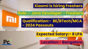 "Xiaomi Off Campus Drive 2024 | Apply for Xiaomi Recruitment & Career Opportunities"
-prakashcareers.com