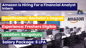 Amazon Financial Analyst Internship Openings - Apply Now for Amazon Jobs -prakashcareers.com