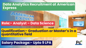 American Express Data Science Job Openings 2025 - Hybrid & WFH Options Available -prakashcareers.com
