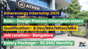 AtherEnergy Internship 2025 | Apply Now for Exciting Opportunities
-prakashcareers.com