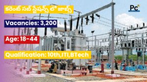 తెలంగాణ సబ్ స్టేషన్స్‌లో 3,200 ప్రభుత్వ ఉద్యోగాలు - TGSPDCL Notification 2025
-prakashcareers.com