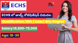 AP ECHS జాబ్స్ 2025 - ECHS రిక్రూట్‌మెంట్ నోటిఫికేషన్ విడుదల
-prakashcareers.com