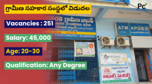 సహకార బ్యాంకుల్లో 251 ప్రభుత్వ ఉద్యోగాలు - DCCB Bank Recruitment 2025
-prakashcareers.com