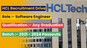 HCLTech Software Engineer Recruitment 2025 - Apply Online for Latest Openings
-prakashcareers.com
