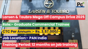 Larsen & Toubro (L&T) Off Campus Drive 2025 - PAN India Hiring Opportunities
-prakashcareers.com