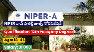 NIPER లో అసిస్టెంట్ ప్రభుత్వ ఉద్యోగాలు -  NIPER Notification 2025
-prakashcareers.com