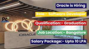 Oracle Software Developer Jobs 2025 - Apply Online for Exciting Career Opportunities -prakashcareers.com