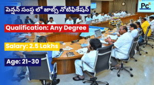 పెన్షన్స్ ట్రస్ట్ ఉద్యోగాలు 2025 - NPS Trust Recruitment Notification
-prakashcareers.com