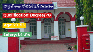 పోస్టల్ డిపార్ట్మెంట్లో ప్రభుత్వ ఉద్యోగాలు -PPB పోస్టల్ రిక్రూట్మెంట్ 2025 -prakashcareers.com