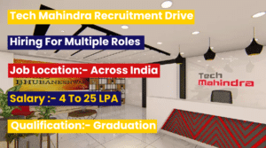 Tech Mahindra Recruitment Drive 2025 - Multiple Roles Hiring Across India
-prakashcareers.com