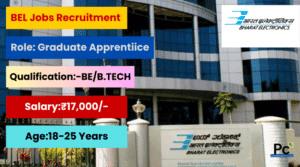 BEL Graduate and Diploma Apprentice Recruitment 2025 – Golden Opportunity!
-prakashcareers.com