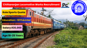 చిట్టరంజన్ లోకోమోటివ్ వర్క్స్ స్పోర్ట్స్ కోటా ఉద్యోగాలు - CLW Sport Quota Recruitment 2025
-prakashcareers.com