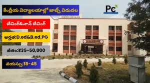 కేంద్రీయ విద్యాలయాల్లో ప్రభుత్వ ఉద్యోగాలు - KVS Recruitment 2025 -prakashcareers.com