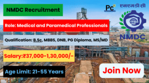 NMDC Medical & Paramedical Recruitment 2025 – Exciting Government Job Opportunity in Healthcare!
-prakashcareers.com