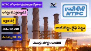 నేషనల్ థర్మల్ పవర్ కార్పొరేషన్ ఉద్యోగాలు - NTPC Assistant Executive Recruitment 2025
-prakashcareers.com