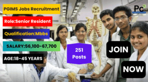 PGIMS సీనియర్ రెసిడెంట్ & ట్యూటర్ రిక్రూట్మెంట్ 2025 – PGIMS Recruitment 2025
-prakashcareers.com