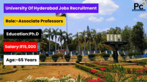 హైదరాబాద్ విశ్వవిద్యాలయం ఫ్యాకల్టీ ఉద్యోగాలు - UoH Recruitment 2025 -prakashcareers.com