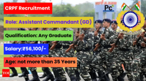 CRPF Recruitment 2025 - Great Opportunity for Defence Aspirants! -prakashcareers.com