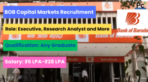 BOB Capital Markets Recruitment 2025 - Great Career Opportunity Awaits!
-prakashcareers.com
