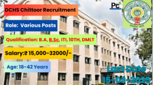 DCHS Chittoor Recruitment 2025 - Great Opportunity Apply Today-prakashcareers.com