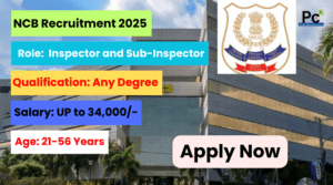 NCB Recruitment 2025 - Build a Great Career in National Security!-prakashcareers.com