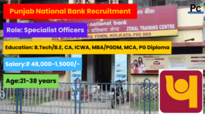 PNB Specialist Officers Recruitment 2025 – Great Banking Job Opportunity!
-prakashcareers.com