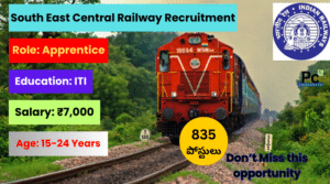 SECR Act Apprentices Recruitment 2025 - Great Opportunity for ITI Holders!
-prakashcareers.com