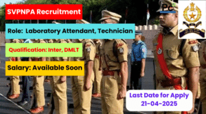 SVPNPA Recruitment - Exciting Great Job Opportunities Await! - prakashcarers.com