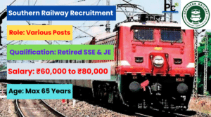 Southern Railway Recruitment 2025 - A Great Chance for Job Seekers!
-prakashcareers.com