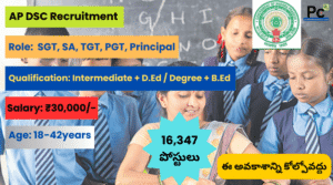 AP DSC Recruitment 2025 - Great Opportunity for Aspiring Teachers!-prakashcareers.com
