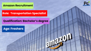 Amazon Transportation Specialist Hiring 2025 - Great Opportunity to Join a Global Gian-praksahcareers.com