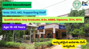DMHO Sangareddy Jobs 2025 - Great Opportunity to Join the Medical Field!-prakashcareers.com