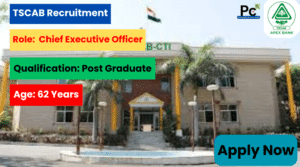 TSCAB CEO Recruitment 2025 -  Great Opportunity for Banking Leaders!-prakashcareers.com