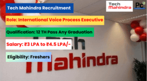 Tech Mahindra Hiring 2025 Jobs - Great Chance to Join a Global Leader!-prakashcareers.com