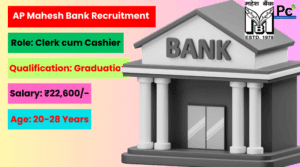 AP Mahesh Bank Recruitment 2025 - Great Opportunity for Banking Aspirants-prakashcareers.com