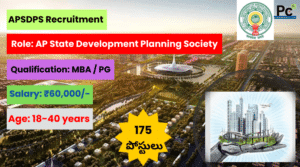 APSDPS Notification 2025 - Great Opportunity to Work with Andhra Pradesh Government-prakashcareers.com
