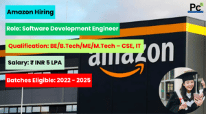 Amazon Freshers Recruitment 2025 - Great Opportunity to Start Your Career-prakashcareers.com