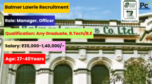 Balmer Lawrie Recruitment 2025 - Great Opportunity in Central Public Sector-prakashcareers.com